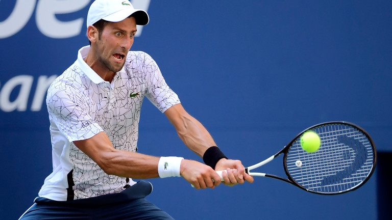 Новак Джокович пребори жегата и влагата в Ню Йорк