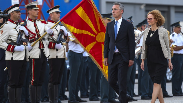 Скопие увещава Столтенберг: Истинското място на Македония е в ЕС и НАТО