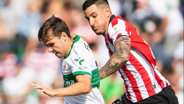 Битката между Елче и Атлетик Билбао завърши без победител