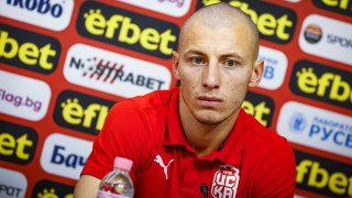 Националът на България Георги Русев от състава на ФК ЦСКА