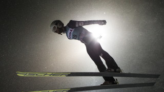 Единственият ни представител в елита на ски скока Владимир Зографски