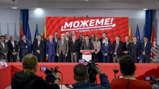 Зоран Заев председателят на Социалдемократическия съюз на Македония