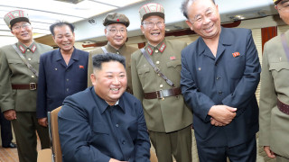 Ким чен Ун наблюдавал поредния ракетен тест в КНДР