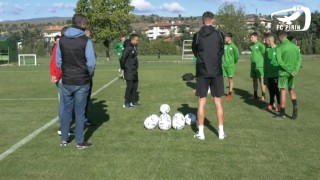 Треньорският щаб на представителния отбор на Пирин проведе групова тренировка