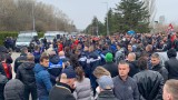  Протест против управлението на БФС затвори основни пътища в София 