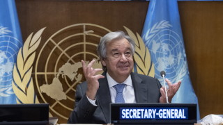 Генералният секретар на ООН Антонио Гутериш приветства в петък подписването