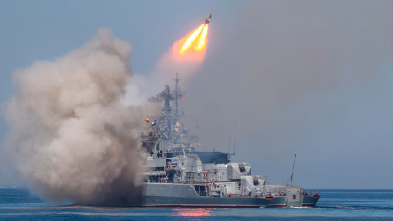 Руските ВМС провеждат ракетно учение в Средиземно море