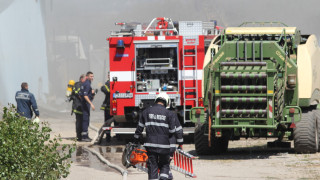 Пожарът в месокомбината във Велико Търново е тръгнал от късо