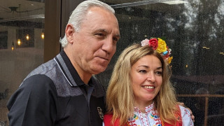 Левият крак на Христо Стоичков беше увековечен в Генерал Тошево