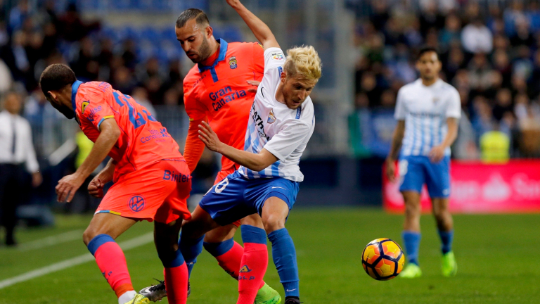 Първа победа за Малага от три месеца