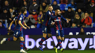 Леванте победи Барселона с 2 1 в първи осминафинален мач от
