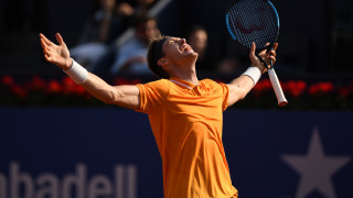 Чилиецът Николас Хари който е под №81 в ранглистата на