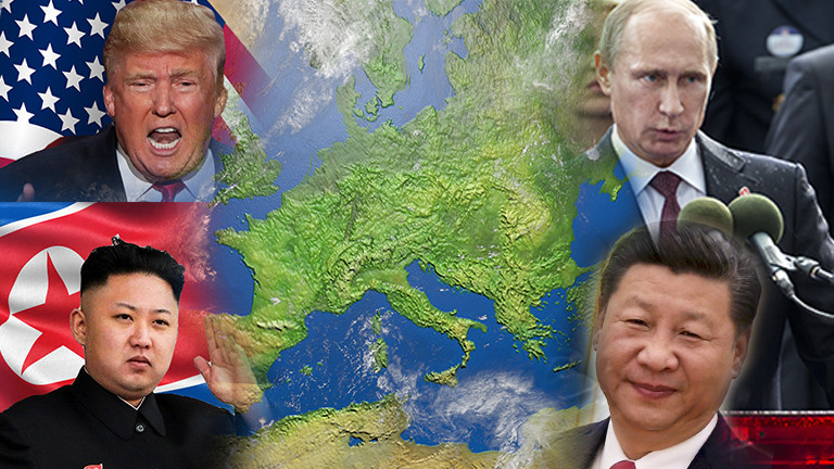 Тръмп, Путин, Китай и Европа - как ще изглежда светът през 2018 г.?