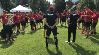 ЦСКА - Университатя Крайова 4:2 (Развой на срещата по минути)