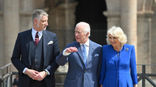 Британският крал Чарлз III посети Италия