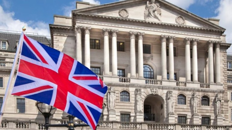 Банката на Англия предупреди, че икономическите перспективи за Великобритания и