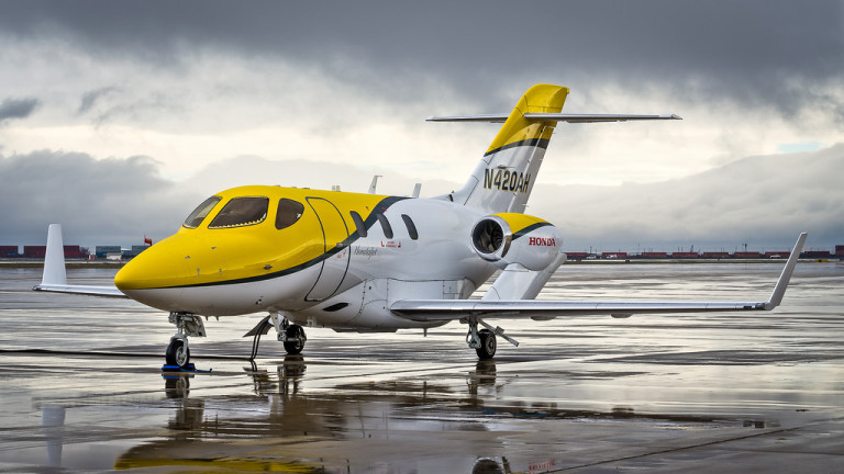 HondaJet е най-бързият, най-високо летящият и най-икономичният бизнес самолет в