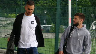 Първите национали по футбол пристигнаха на базата в Бояна Играчите