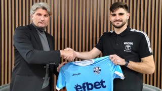 Ръководството на ПФК Арда привлече централния нападател Преслав Боруков Това