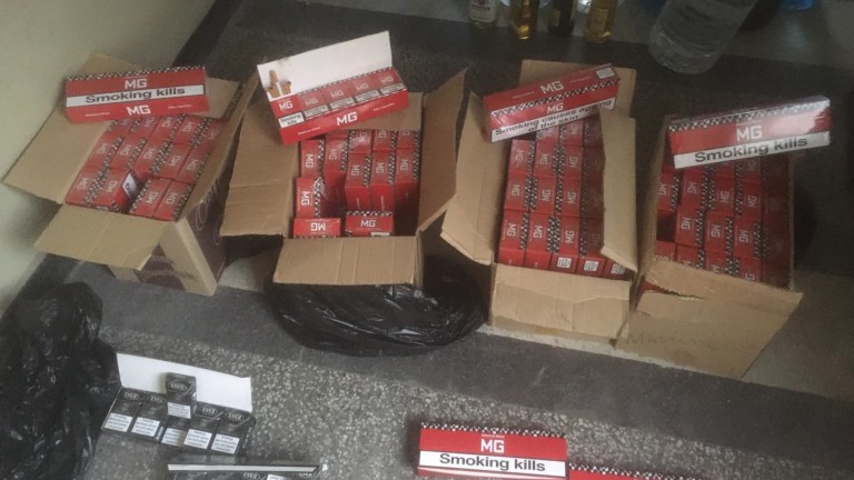 Откриха контрабанден тютюн и алкохол в Горна Оряховица