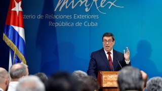 Бруно Родригес министър на външните работи на Куба осъди окупацията