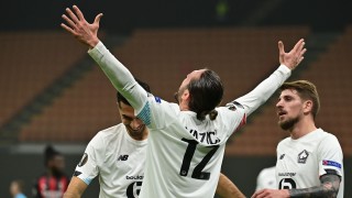 Турски национал с три гола във вратата на Милан в Лига Европа, "росонерите" не вкараха нито веднъж