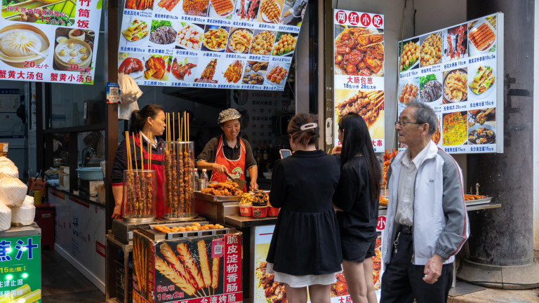 Натиск: Инфлацията за потребителите в Китай достигна близо 2-годишен връх