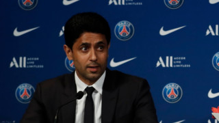 Килиан Мбапе който продължи договора си с Пари Сен Жермен