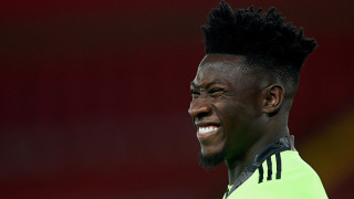 Вратарят Андре Онана вчера беше регистриран като ново попълнение на