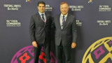 Гонзо и Борислав Попов взеха участие в 74-тия Конгрес на ФИФА