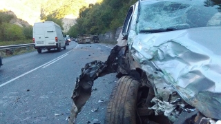 Жена е в кома след катастрофа при на пътя Бургас-София