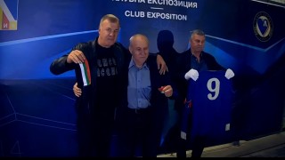 Легендата на Левски Стефан Аладжов говори пред Тема Спорт преди