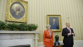 Премиерът на Великобритания Тереза Мей призова САЩ да потвърдят ангажимента