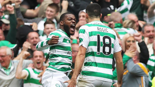 Голямото дерби на Шотландия бе украсено в зелено бели краски Селтик