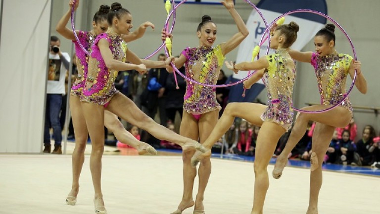 Девойките ни останаха пети на турнира по художествена гимнастика в Москва