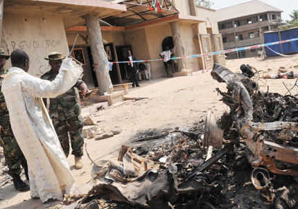 Ислямисти атакуваха църкви в Нигерия 