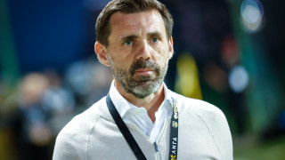 Наставникът на Ботев Пловдив Желко Копич който днес официално