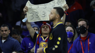 Звездата на Голдън Стейт Уориърс Стеф Къри се доближи на