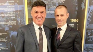 Президентът на Българския футболен съюз Борислав Михайлов поздрави клубовете за