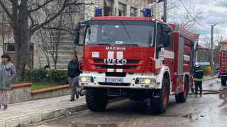 Пожар изпепели цех за пелети край Димитровград