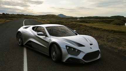 Zenvo ST1 с 1 104 к.с. под капака