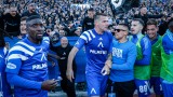 Левскар се аз наричам - от Литекс падам, да бия ЦСКА обичам...