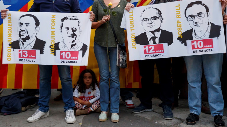 Нов вот за референдум в Каталуния е неизбежен, вярва осъден каталунски лидер