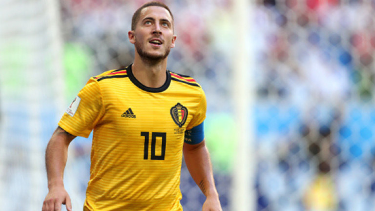 Капитанът на Белгия Еден Азар заяви, че заслужава да бъде