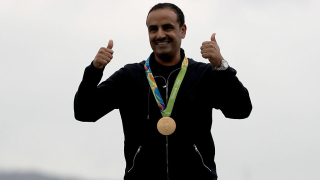 Офицер от кувейтската армия със злато в Рио 