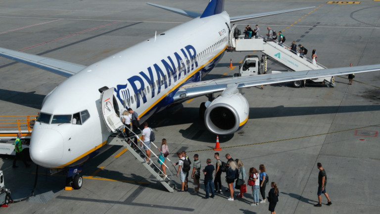 Ryanair вече няма да предлага полети на на обичайните за