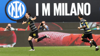 Интер записа пестелива победа в мач от 33 ия кръг на