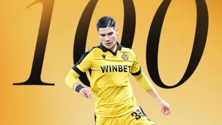 Константинос Балоянис изигра своя мач №100 с екипа на Ботев