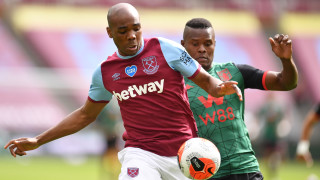 Защитникът на Уест Хям Анджело Огбона почти сигурно ще пропусне