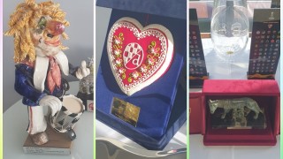 От Лудогорец показаха подаръци които разградчани са получили през годините